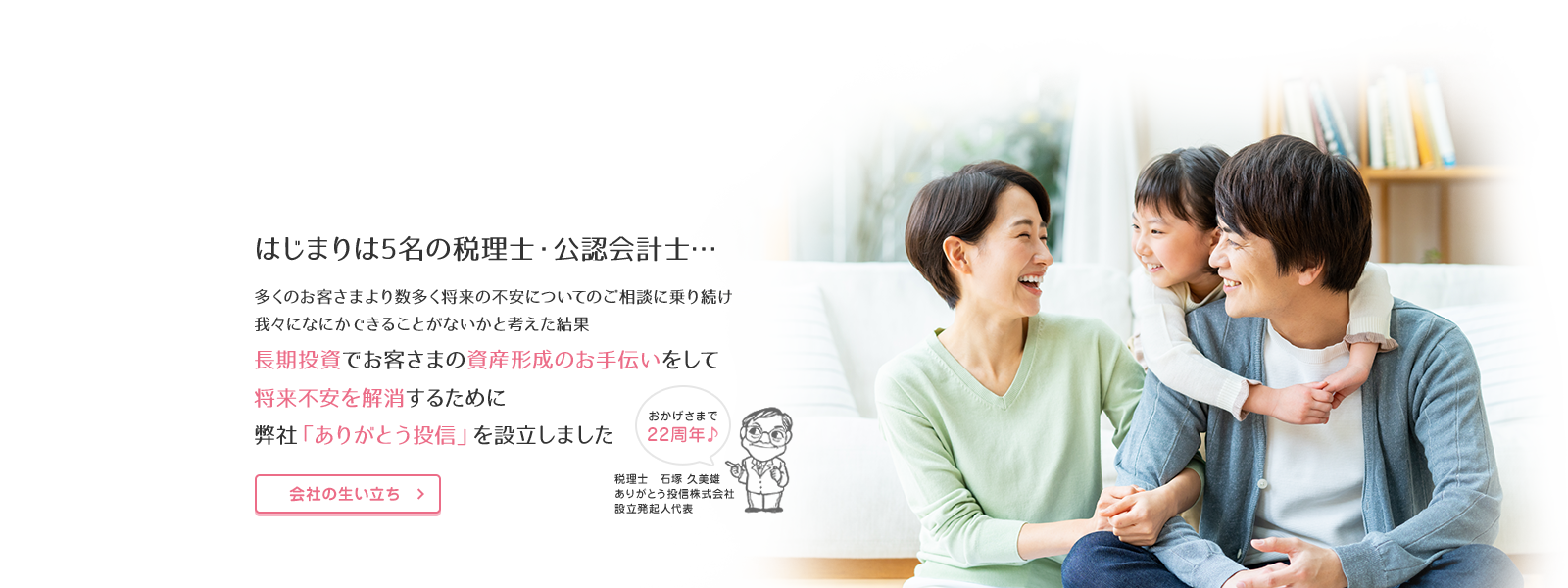 会社の生い立ち